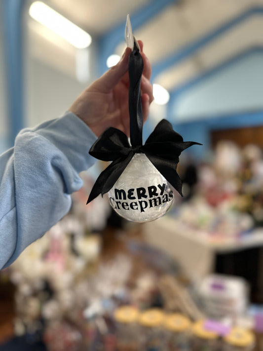 Merry Creepmas Bauble