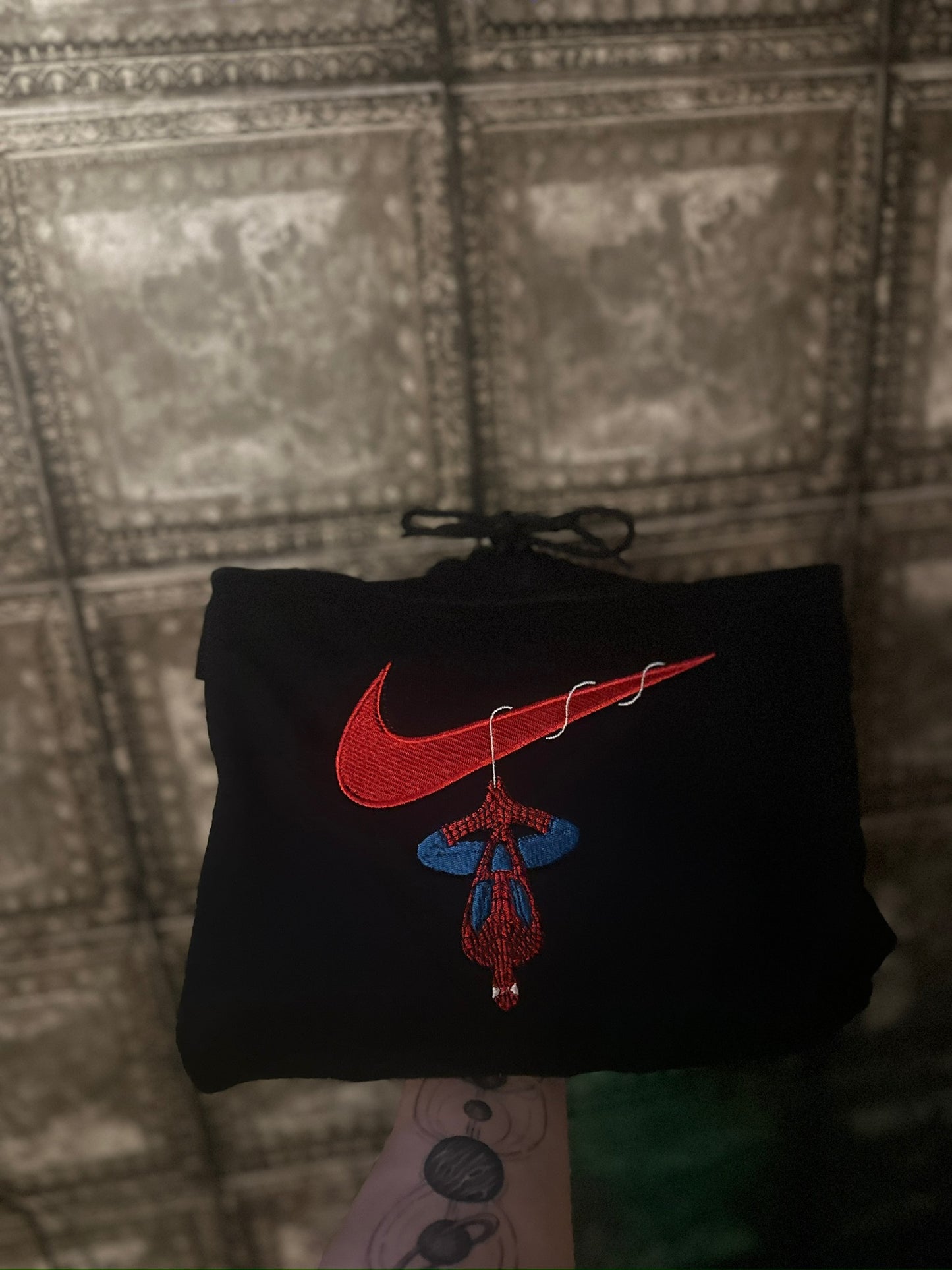 Spiderman Swinging Hoodie/Sweatshirt