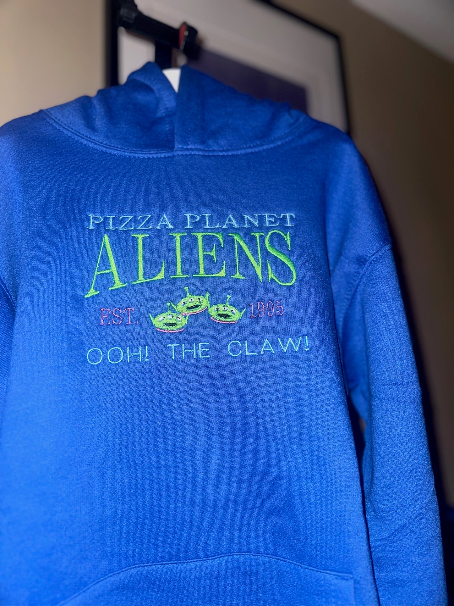 Pizza Planet Aliens Hoodie