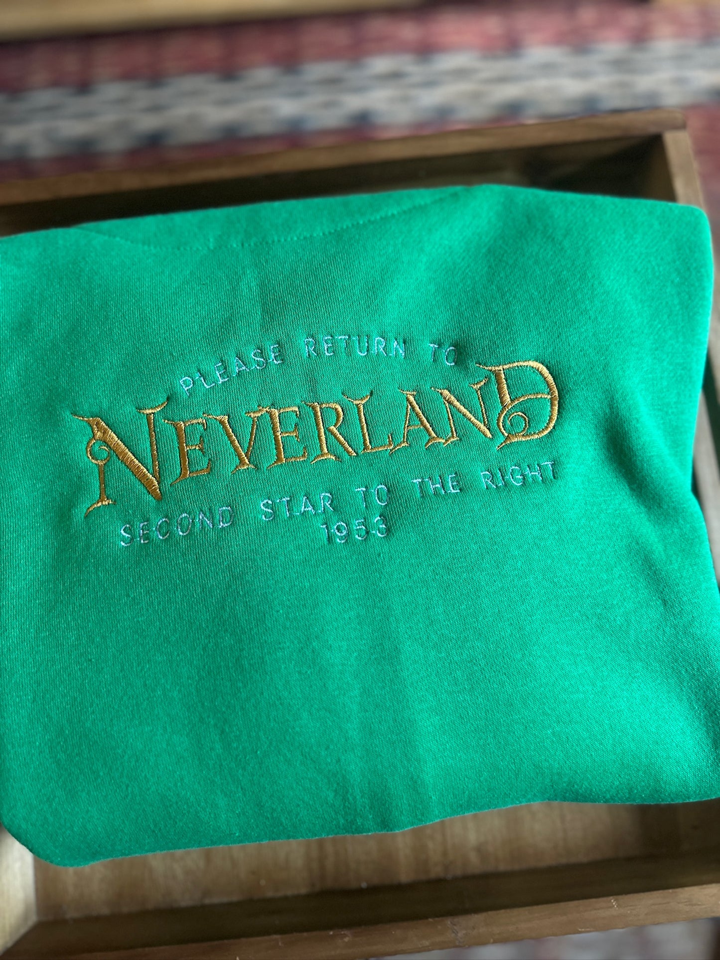 Please Return To Neverland Sweatshirt