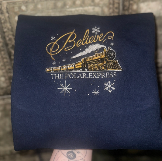 Polar Express Believe Hoodie